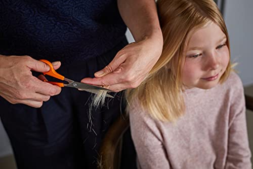 Fiskars 1003025 Scissors, 21cm, Orange