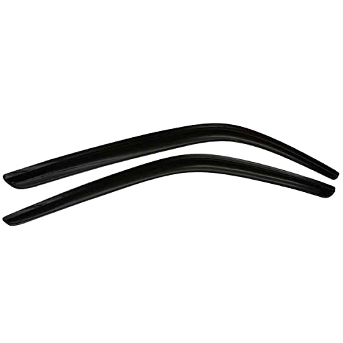 Auto Ventshade [AVS] Ventvisor / Rain Guards | Outside Mount, Smoke Color, 2 pc | 92754 | Fits 1997 - 1999 Ford F-250 Standard Cab, 1997 - 2003 Ford F-150 Standard Cab