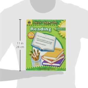 Teacher Created Resources Daily Warm-Ups: Reading Book, Grade 4, 176 (3490)