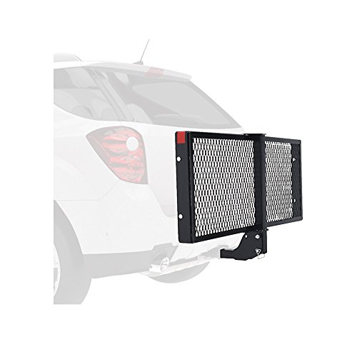 Pro Series 6502 StrongArm Hitch Mounted Folding Cargo Carrier for 2” Receivers , Black