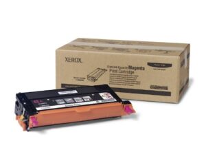 genuine xerox standard capacity magenta toner cartridge – 113r00720-2000 pages for use in phaser 6180