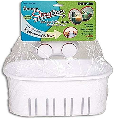 Thetford Staytion Storage Basket Suction Holder for RV - Marine - Home use 36672