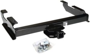 draw-tite 41901 class v ultra frame hitch with 2″ square receiver tube opening , black