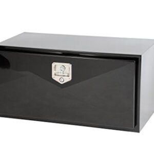 Dee Zee DB-2600 Steel Underbed Tool Box Black, L 36 in. x W 18 in. x H 18 in.