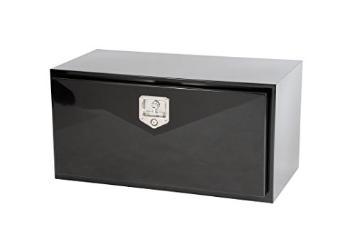 Dee Zee DB-2600 Steel Underbed Tool Box Black, L 36 in. x W 18 in. x H 18 in.