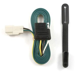 CURT 56042 Vehicle-Side Custom 4-Pin Trailer Wiring Harness, Fits Select Toyota Highlander, OEM Tow Package Required