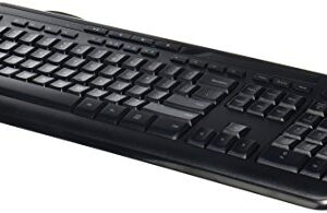 Microsoft Wired Keyboard 600 (Black). Wired Keyboard for Gaming Experience. USB Connectivity. Spill Resistant Design.