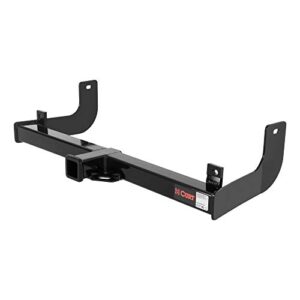 curt 13368 class 3 trailer hitch, 2-inch receiver, square tube frame, fits select ford f-150 , black