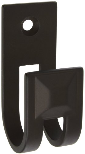 National Hardware S803-734 V8065 Prairie small single hooks in Oil Rubbed Bronze, 2-1/2"