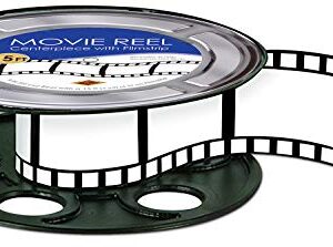 Beistle Movie Reel with Filmstrip Centerpiece, Multicolored