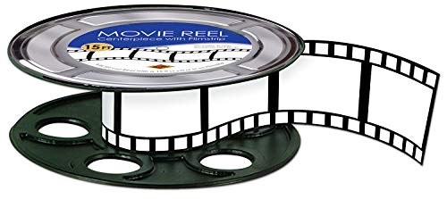 Beistle Movie Reel with Filmstrip Centerpiece, Multicolored