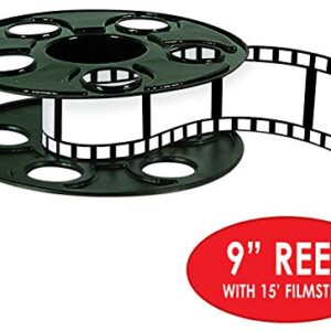 Beistle Movie Reel with Filmstrip Centerpiece, Multicolored