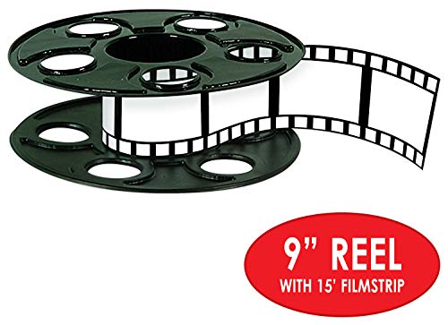 Beistle Movie Reel with Filmstrip Centerpiece, Multicolored