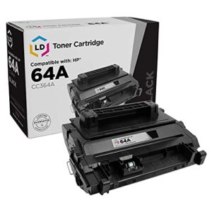 ld products compatible replacement for hp 64 64a toner cartridge cc364 cc364a standard yield (black, single) hp laserjet: p4015dn, p4015n, p4015tn, p4015x, p4515n , p4515tn, p4515x, p4515xm