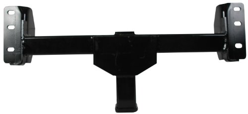 Reese 65005 Front Mount Receiver with 2" Square Receiver opening , Black