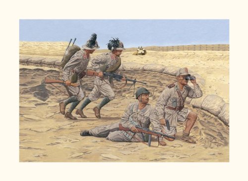 Dragon 1/35 Italian Infantry, El Alamein 1942 - 4 Figures Set