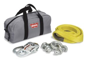 warn 70792 utility winch rigging accessory kit with storage bag