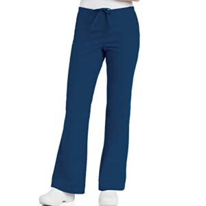 Landau Essentials Relaxed Fit 2-Pocket Scrub Pants for Women 8335