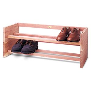 woodlore cedar shoe rack