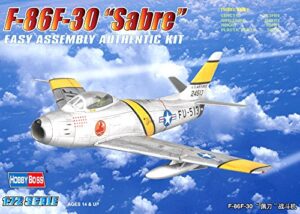 hobby boss f-86f-30 sabre airplane model building kit