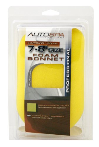 AutoSpa 40410AS Foam 7-8" Polishing Bonnet