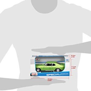 Maisto 1:24 Scale 1970 Chevrolet Nova SS Diecast Vehicle (Colors May Vary) , Green