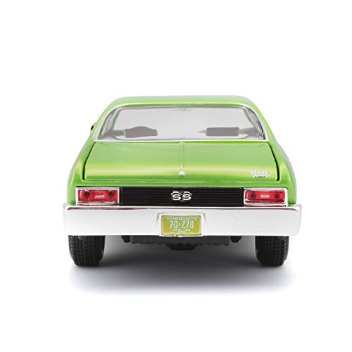 Maisto 1:24 Scale 1970 Chevrolet Nova SS Diecast Vehicle (Colors May Vary) , Green