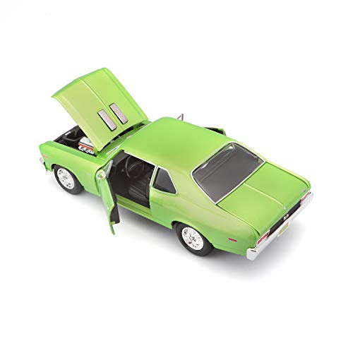 Maisto 1:24 Scale 1970 Chevrolet Nova SS Diecast Vehicle (Colors May Vary) , Green