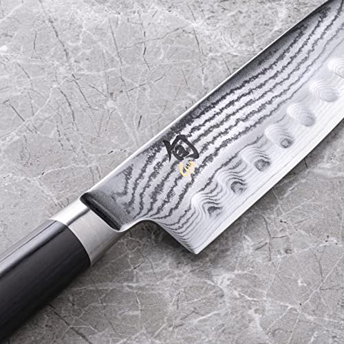 Shun Cutlery Classic Hollow Ground Chef's Knife 8”, Ideal for All-Around Food Preparation, Authentic, Handcrafted Japanese Knife, Professional Chef Knife