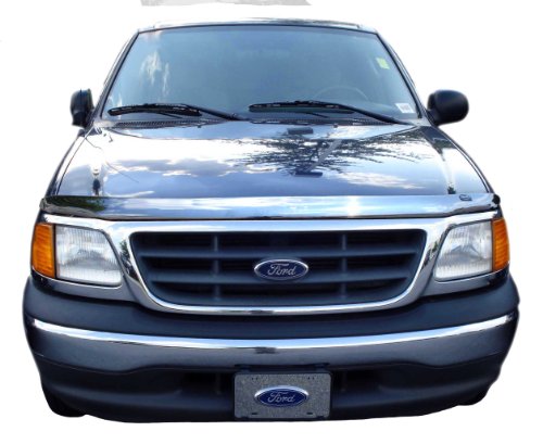 Auto Ventshade [AVS] Hood/Bug Shield for 1997 - 2003 Ford F - 150 & F - 250, 1997 - 2002 Expedition | Medium Profile - Chrome, 1 pc. | 680513