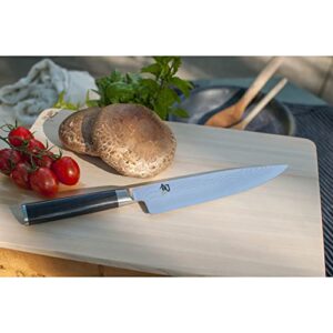 Shun Cutlery Classic Chef's Knife 8”, Thin, Light Kitchen Knife, Ideal for All-Around Food Preparation, Authentic, Handcrafted Japanese Knife, Professional Chef Knife