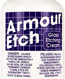 Armour Etch 15-0200 Etching Cream, White, 10