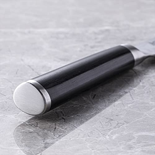 Shun Cutlery Classic Paring Knife 3.5", Small, Nimble Cooking Knife for Peeling, Coring, Trimming and More, Precise Cutting Knife, Handcrafted Japanese Kitchen Knife