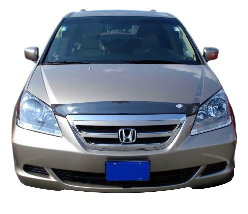 Auto Ventshade [AVS] Bugflector II Hood Shield for 2005 - 2007 Honda Odyssey | High Profile, Smoke, 1 pc. | 25400