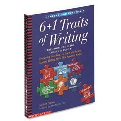 scholastic 6+1 traits of writing teacher`s guide, grade 3+, softcover, 304 pages (case of 3)