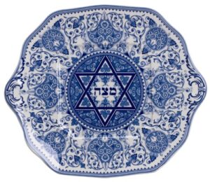 spode judaica passover matzoh plate
