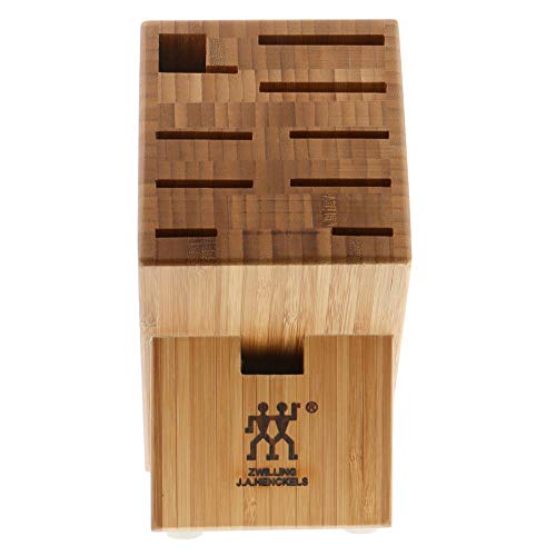 J.A. Henckels 10-Slot Bamboo Storage Block