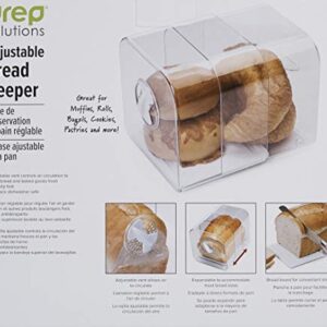 Prep Solutions by Progressive Expandable Bread Keeper with Adjustable Air Vent