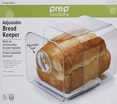 Prep Solutions by Progressive Expandable Bread Keeper with Adjustable Air Vent