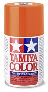 tamiya 86007 ps-7 orange spray paint, 100ml spray can