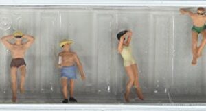 Preiser 10071 Recreation & Sports Bathers Reclining pkg(6) HO Scale Figure