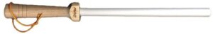 mac knife ceramic honing rod, 8-1/2-inch, white