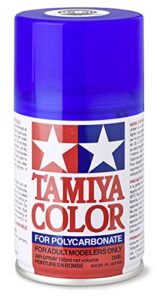 tamiya polycarbonate paint ps-38 translucent blue