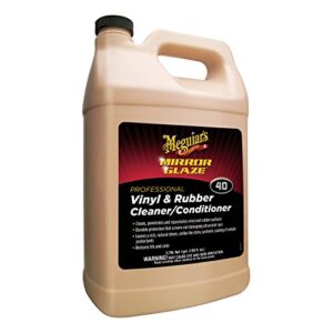 meguiar’s vinyl and rubber cleaner/conditioner – 1 gallon