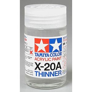 Tamiya America, Inc Acrylic/Poly Thinner X20A 46Ml, TAM81030