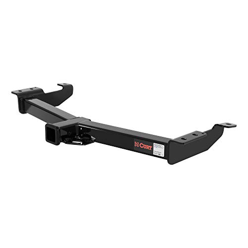 CURT 14055 Class 4 Trailer Hitch, 2-Inch Receiver, Compatible with Select Ford E-150, E-250, E-350 Super Duty , Black,