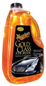 meguiar’s g7164 gold class car washer or washing & conditioner, 64-oz. – 6 pack