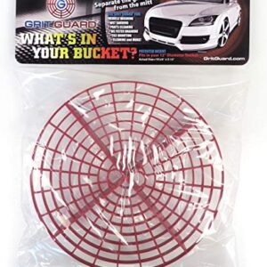 The Grit Guard Insert (Red) - Fits 12 inch Diameter Bucket