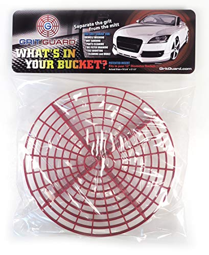 The Grit Guard Insert (Red) - Fits 12 inch Diameter Bucket