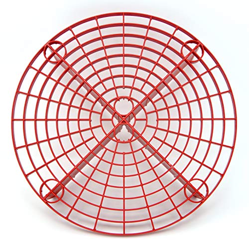 The Grit Guard Insert (Red) - Fits 12 inch Diameter Bucket